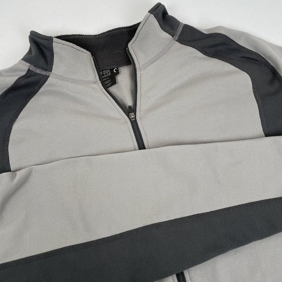 REI Pullover Men's Size Extra Large Gray Black Vintage Performance Stretch - Picture 1 of 8
